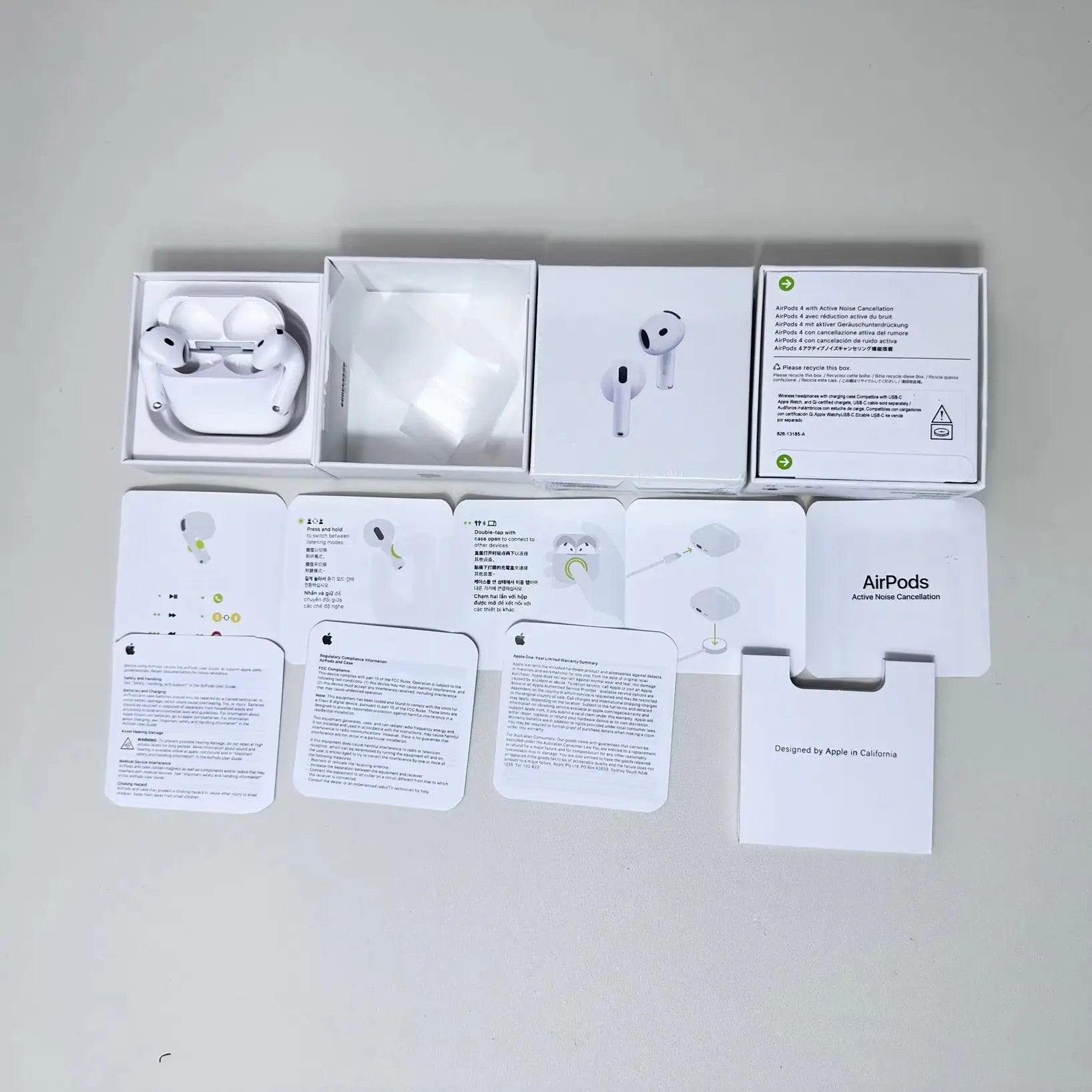 Airpods 4Th Generation with Active Noise Cancellation